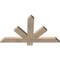 Ekena Millwork Kennewick Smooth Timber Gable Bracket, Douglas Fir, 36"W x 21"H x 1 1/2"D x 3 1/2"F, 14/12 Pitch GBW036X21X0204KEN00SDF - alternate 3